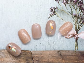 ザ アール ネイル カンパニー(the R nail company)/シェラック定額アートC￥9350
