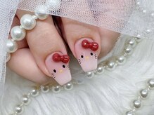 アンジュ(Ange)/【Ayaka】キティさんネイル◎