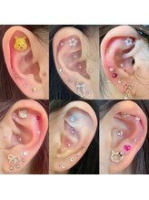 ポムハヌル 大阪梅田中崎町(pom.haneul)/耳つぼジュエリー大阪梅田