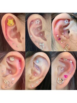 ポムハヌル 大阪梅田中崎町(pom.haneul)/耳つぼジュエリー大阪梅田