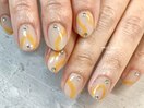 うねうねニュアンスネイル