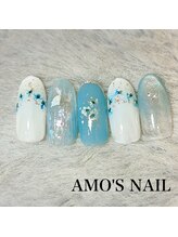 アモズネイル さっぽろ東急百貨店(AMO'S NAIL)/11000円デザイン
