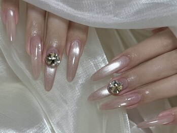 ベストネイル 渋谷109前店(Best Nail)/長さ出しマグネットネイル
