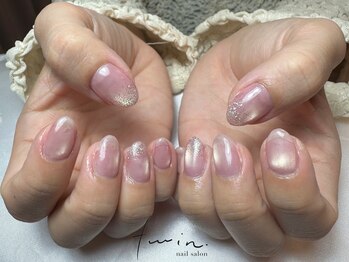 ツインネイル 塩釜口店(twin.nail)/ミルクマグネット