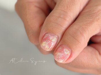 アトリエシロップネイル(Atelier Syrup nail)/たっぷりデザインコース¥7000