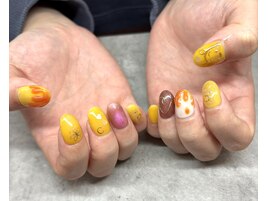 きゃらモチーフネイル