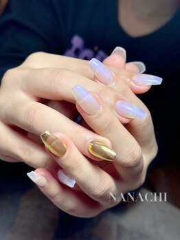 ナナチ(NANACHI)/ジェルチップ10本×ワンカラー