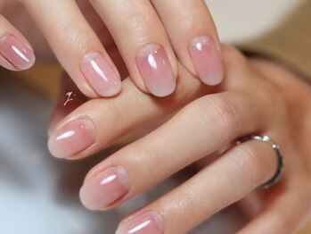 ネイルズ バイ ユイ 外苑前(Nails by Yui)/自爪風ベイビーブーマーネイル