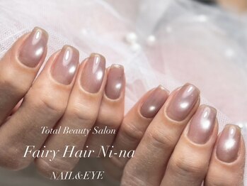 フェアリーヘア ニーナ(Fairy Hair Ni-na)/うる艶マグネットネイル7000円