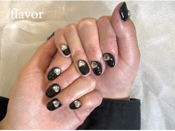 スラッシュフレーバー(/flavor)/ワンカラー×ハートストーン