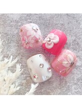 ネイルサロン アリイ(Alii)/春フットデザイン