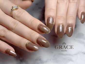 グレース ネイルズ(GRACE nails)/うねうねネイル
