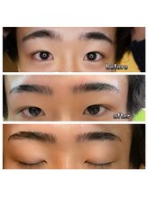 グリッターネイル(GLITTER NAILS)/ハリウッドアイブロウ