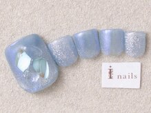 アイネイルズ 三宮店(I nails)/ジュエルオーロラブルー