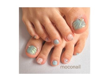 モコネイル(moco nail)/【フット】持ち込みデザイン