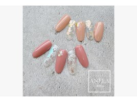 キラキラクリアアートネイル