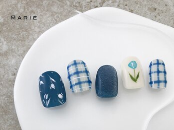 ザ マリー 三条店(THE MARIE)/5)8000円ニュアンスネイル 0501e