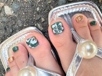 ジーニー(Genie)/Foot..親指アート&ワンカラー