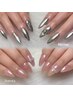 【hand】ミラー/オーロラネイル¥5500