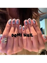 Domi Nail Salon 渋谷店　長さだし/持ち込み/フィルイン/ワンホン/ドット＊