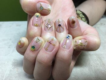 13番：選べる定額ジェルネイル