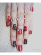 シキ(SIKI)/黒猫ちゃん×ボルドーネイル