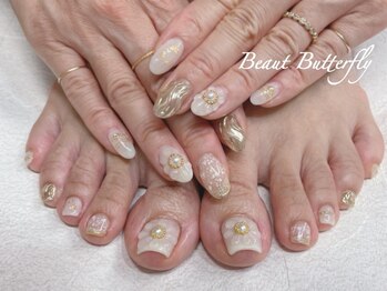 ネイルサロン スクール ビュートバタフライ 相模大野店(BEAUT BUTTERFLY)/Beaut Butterflyデザインネイル
