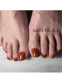 ネイルズリアル(nail's REAL)/フットワンカラー