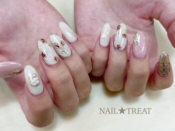 ネイルトリート 茨木駅前店(NAIL TREAT)/にゅあんすチューリップ