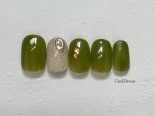 キャンアイドレッシー 長岡店(Can I Dressy)/抹茶カラーネイル