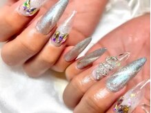 クローバーネイル(clover nail)の雰囲気（長さだし、手描きネイル、持ち込みデザインが得意です☆）