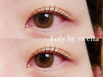 トフィー バイ スウェラ(Tofy by swella)/まつげパーマ/カールデザイン