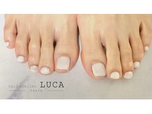 ネイルアトリエルカ(nail atelier LUCA)/N-32 ワンカラーフットネイル