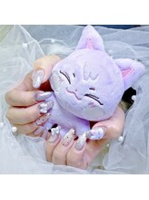 ピョルネイル 流山おおたかの森(Byeol Nail)/#ドット#持ち込みデザイン