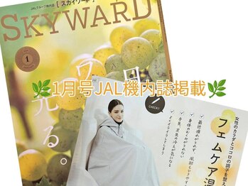 ヨサパーク ルアー 南郷18丁目店(YOSA PARK Lua)/JAL国内線のSKYWARDに堂々掲載