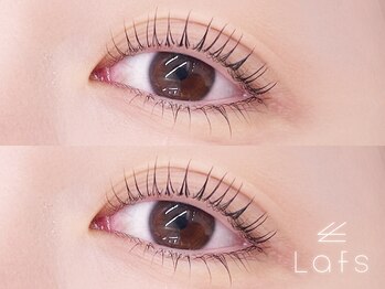 ラフス 名駅店(Lafs)の写真/【まつげパーマ・パリジェンヌが何度でもお得に体験できる◎】モチ良いロッド式◎60分で可愛い目元が完成！