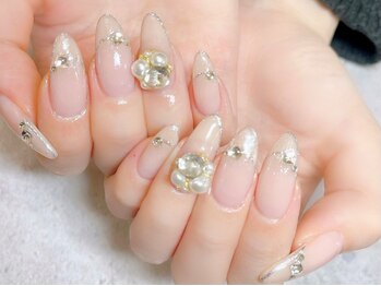 Wisteria 大曽根店【ウィステリア】美フォルム/大人ワンホン/韓国ネイル/フィルインの写真/《今だけオープン記念価格◇¥4980》多数クーポンをご用意◎大人キレイめなワンホン韓国ネイルも大人気♪