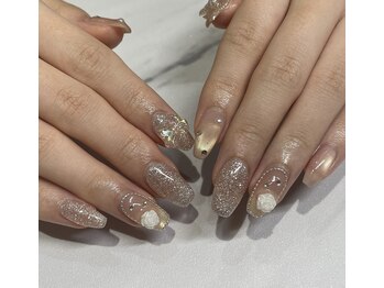 ジーナ 博多(Zina)/ガーリーリボンネイル