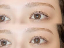 ロエ 明治神宮前 渋谷(LOE)/眉毛カラー＋まつげパーマ