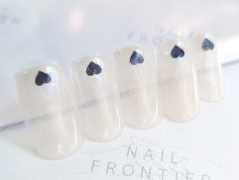 ネイルフロンティア 吉祥寺(NAIL FRONTIER)/ワンポイントハート5480円~
