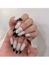 モカ 心斎橋(moca by Lee)/【Aina】黒フレンチ