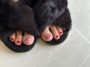 シャルム(charme)/foot親指ワンポイント