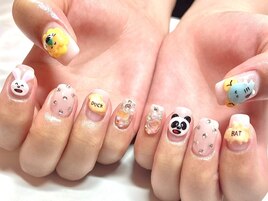 ☆たべっ子どうぶつネイル☆
