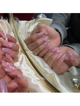 テディ(Teddy)/長さ出し+おまかせネイル