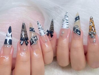 ルビーネイル 太閤通駅店(RUBY NAIL)の写真/【手書きアート×持込OK】イベント仕様から繊細なニュアンスネイルまで★理想のデザインを指先に再現♪