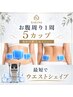【最短でウエストシェイプ】お腹周り1周♪脂肪冷却5カップ 75分 ¥40,000→