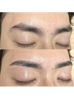 アイブロウサロン ミラ 吉祥寺(Eyebrowsalon Mira)/メンズストレート眉/担当yuka
