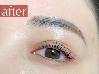 ビビエール 梅田店(viviAiles)/パリジェンヌ/アイブロウ/after