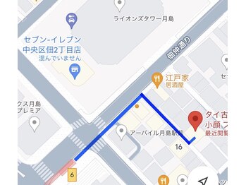 ロナヒーリング(RONA healing)/案内図