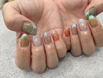 スチャ(s/cha+)/ニュアンスネイル|¥9500